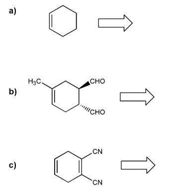 diels alder retrosynthesis problems